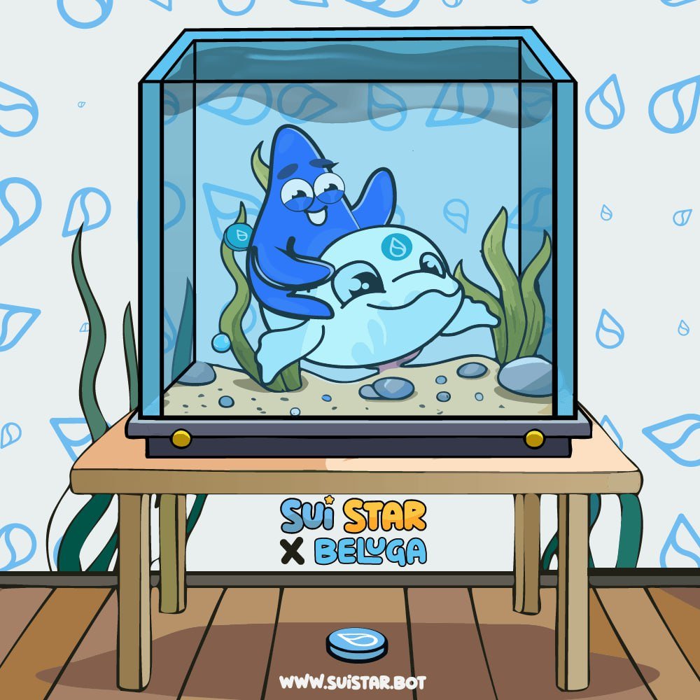 🚨Partnership alert 🚨
SUI Star x BelugaOnSui

We are thrilled to have a partnership with the Beluga community and welcome them to the SUI ecosystem. They will use our raid bot on telegram once launch in their telegram. 

Stay tune for more updates and partnerships 💫