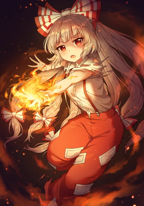 藤原妹紅(2024 remake)#東方Project 