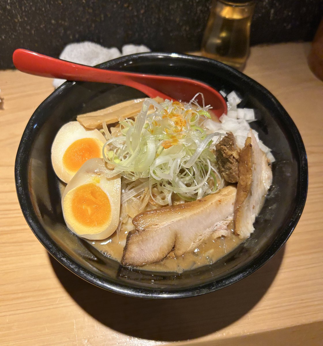 PnameDog's tweet photo. 🍜Sの帰りに🍜を食べる https://t.co/YcJOdcm4pQ