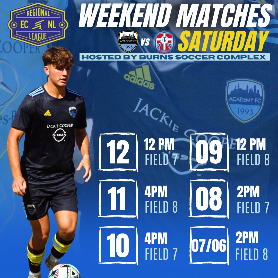 blitzacademyfc's tweet photo. Big weekend ahead.  Blitz Academy FC ECNL RL Boys travel to Burns Park in Little Rock to meet @MSRushSoccer and Tupelo Futbol Club in Frontier Conference matches.  @ECNLboys #blitzacademyfc https://t.co/ZC2sZVTKqn