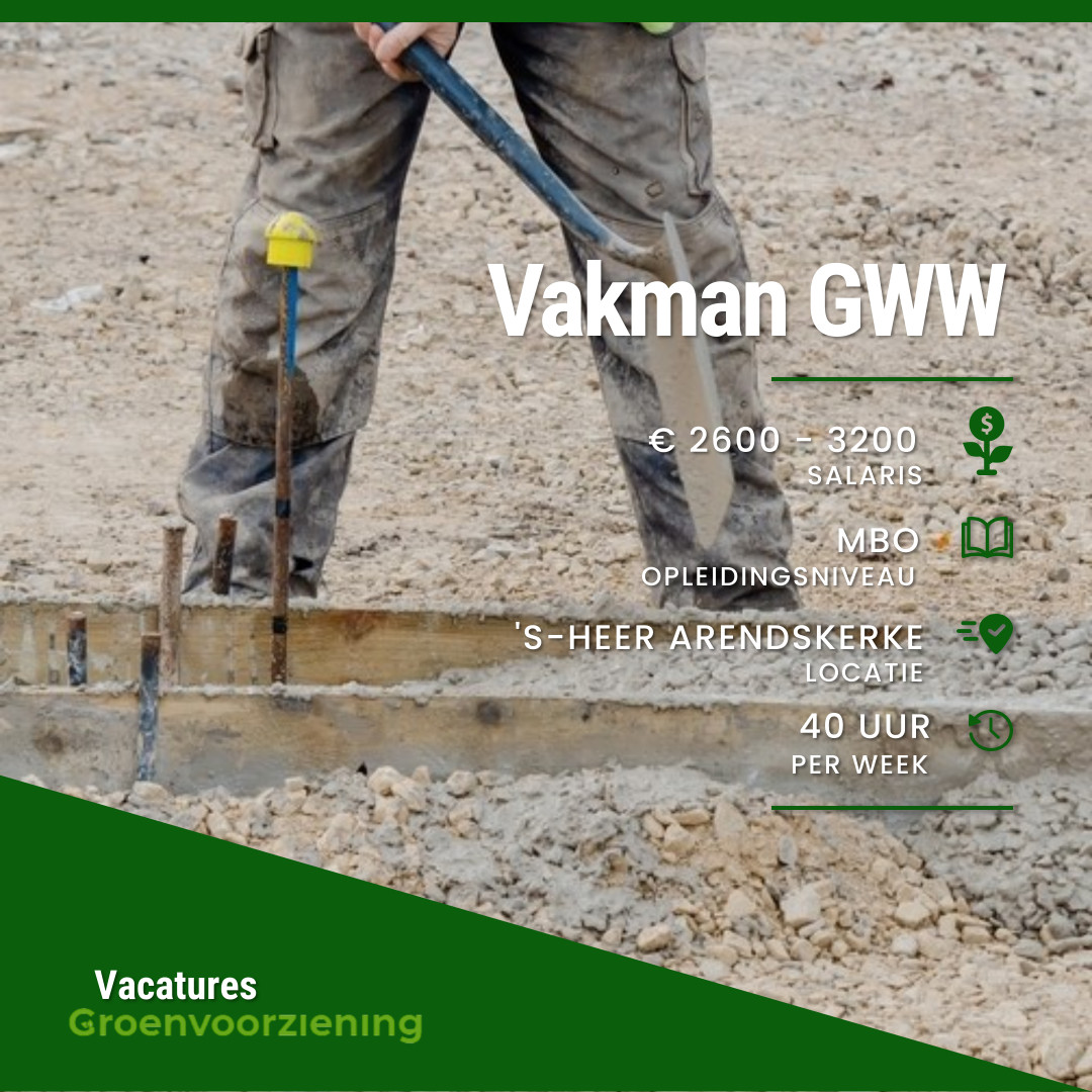 Groenvacatures's tweet photo. 🚧 Vacature: Vakman GWW gezocht! 🚧

✅ Uitdagende projecten
✅ Goede arbeidsvoorwaarden

Solliciteer nu! 👉 https://t.co/vMPVo5wf5S

#Vacature #VakmanGWW #Bouw #GWW #WerkeninhetGroen https://t.co/sIEHejOz46