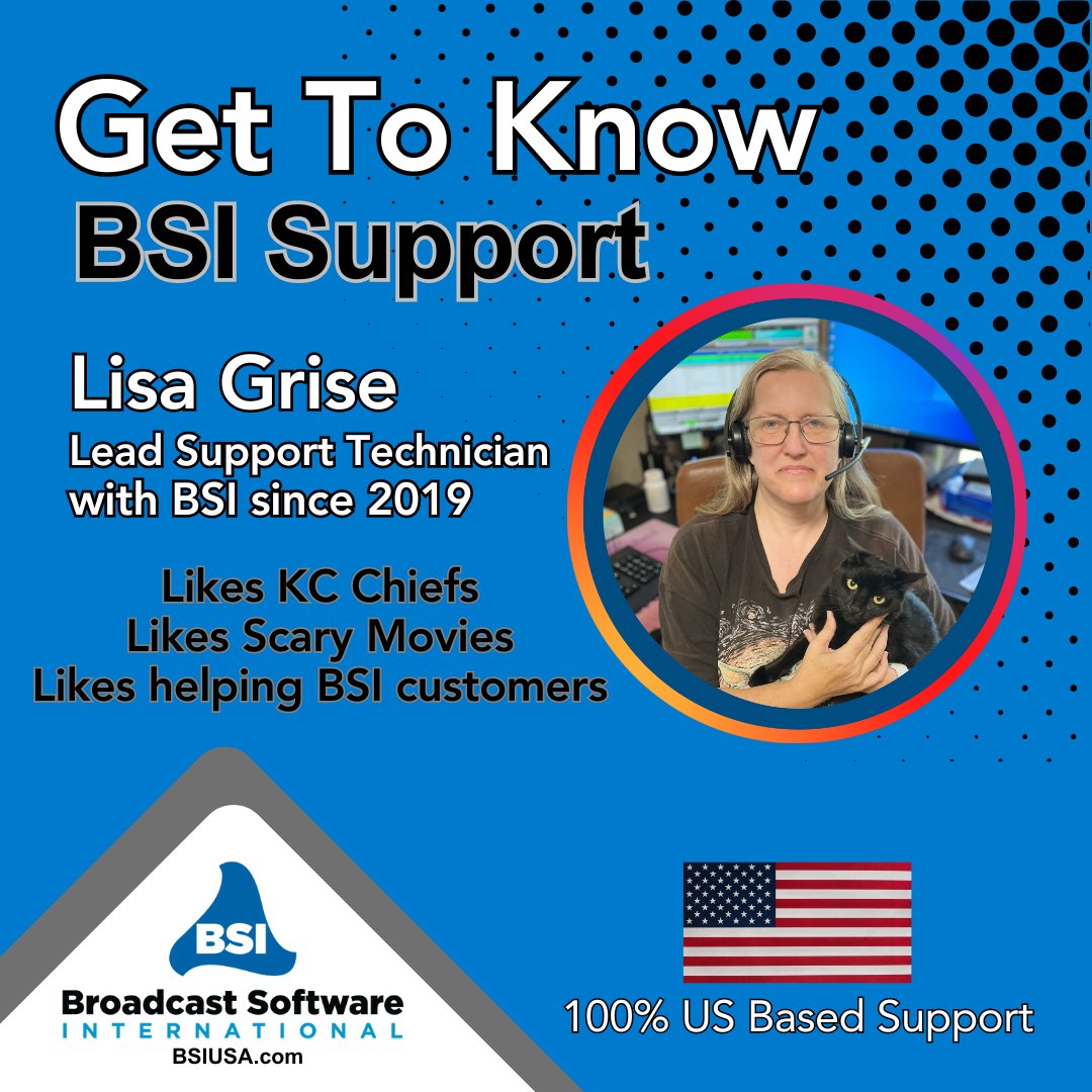 Broad_Soft_Intl's tweet image. BSI Support, there when you need them!
There all right here in the USA

bsiusa.com

#BroadcastSoftware
#RadioAutomation
#MediaSoftware
#BroadcastEngineering
#RadioSoftware