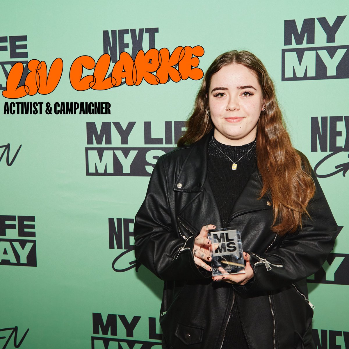 At last year’s #NextGen we awarded the Change Maker of the Year award to <a href="/olivialacey2/">Olivia Clarke (she/her)</a>  🏆

👀 If you want to be there to see who win this year’s award, grab your tickets below

mylifemysay.org.uk/event-details/…