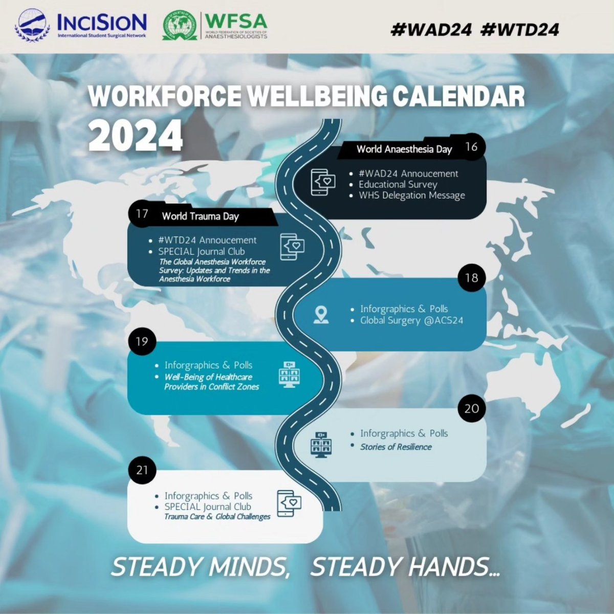 🌍✨ Exciting news! We’re launching our #WAD24 #WTD24 Toolkit this week! Explore valuable resources and our event schedule. Join us and stay tuned for updates! Together, we can make a difference! 💉💪 

Celebrate with us &amp; <a href="/wfsaorg/">WFSA</a>

tr.ee/l51QgcSuvI

#TheFutureOfTheOR
