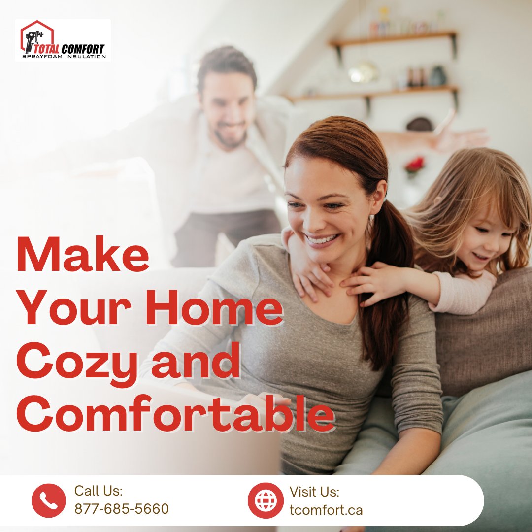 Foamniagara's tweet image. Embrace the crisp air and falling leaves with a warm and well-insulated home. Total Comfort&apos;s services ensure your space is perfect for cozy October nights. Explore how we can help at tcomfort.ca. #OctoberEssentials #CozyHome #TotalComfort