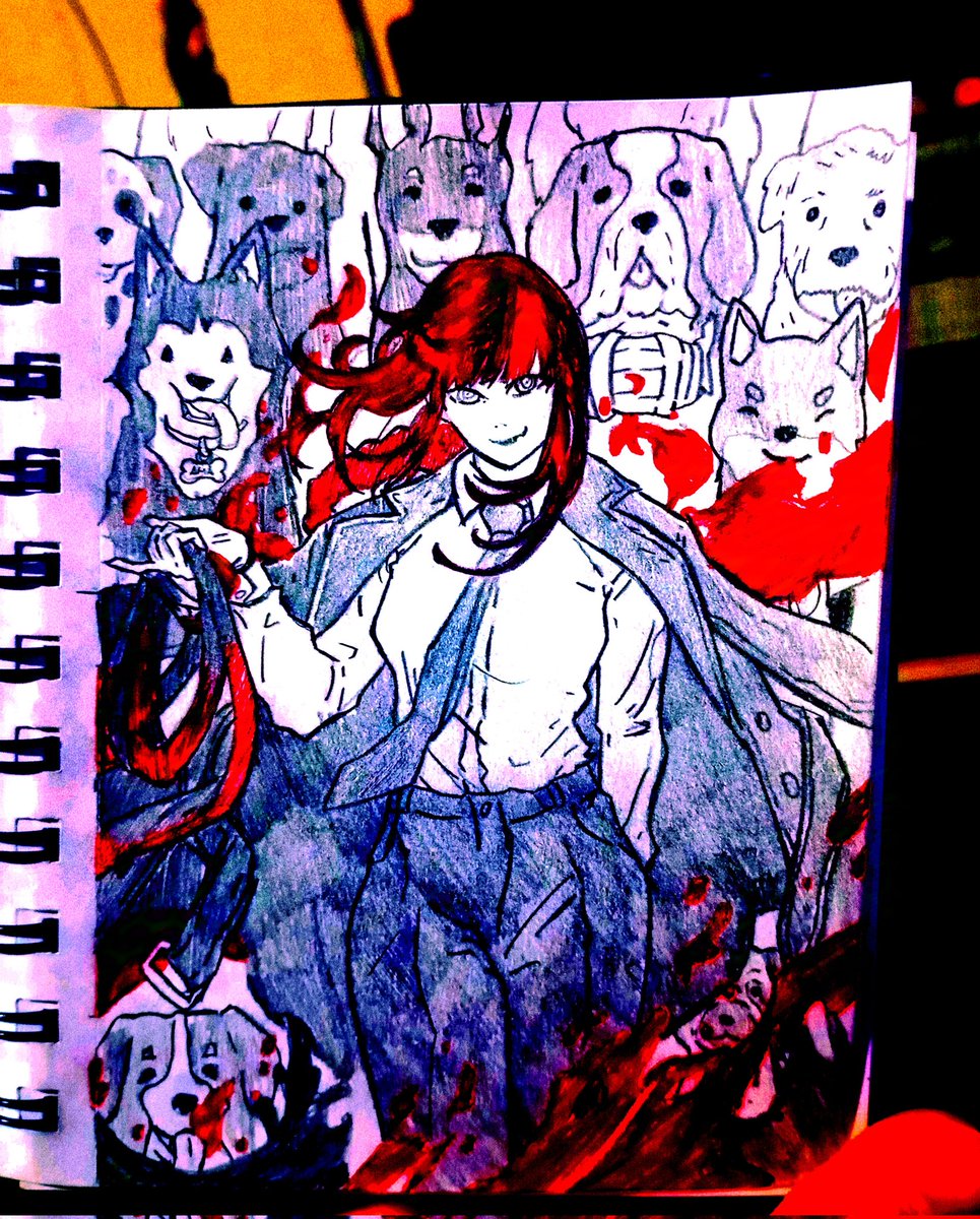 SetteDPauz's tweet photo. Demônio controle 
#art #arte #desenho #fanart #draw #drawing #anime #anime_girls #animegirl #manga #mangaart #chainsawman #makima https://t.co/1K3sGlllXy