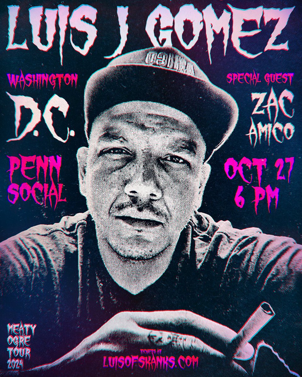 Baltimore and DC next weekend with <a href="/ZASpookshow/">ZAMidnightSpookshow</a>!!! Lets party! Luisofskanks.com