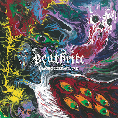 deadlystormzine's tweet photo. Dark, raw and cold death black punk metal psychosis! A wild dance on the sharp roof of despair! DEATHRITE - Flames Licking Fever (2024): https://t.co/nQEpZQqKv5 Review soon on: https://t.co/mUCReyjPvu .@deadlystormzine #deathmetal #deathrite #blackmetal #punk #NEWALBUM #NowPlaying