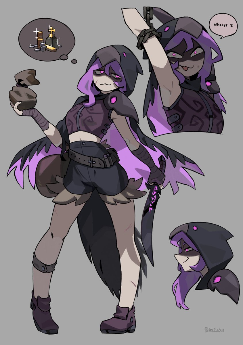 mr_plagu3's tweet photo. Raven rogue (also smug) https://t.co/QaStLOH5xH