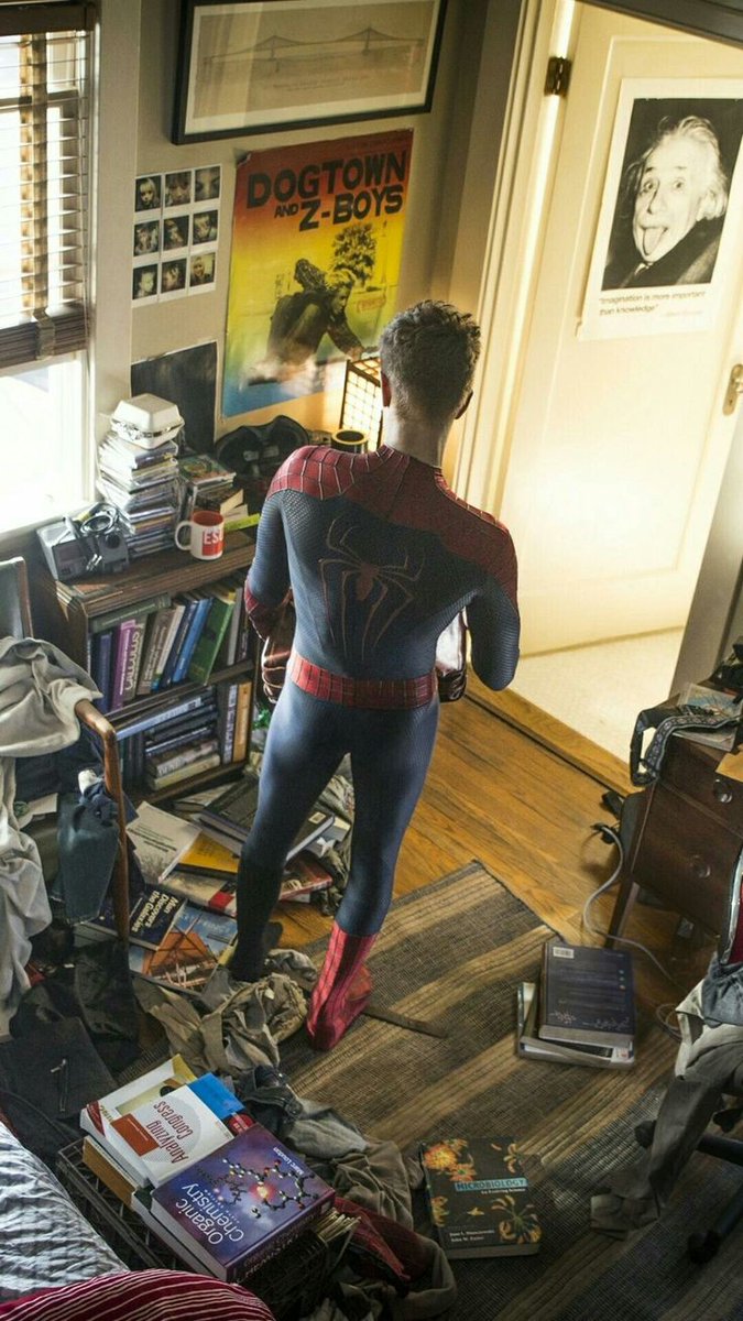 Apenas mais um dia na vida de Peter Parker.