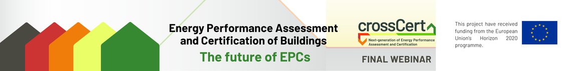 crosscertproject (@pcrosscert) on Twitter photo Have you registered yet? It's time to take the stage one last time: #Energy Performance Assessment and Certification of #Buildings: The future of #EPCs
21/11/2024  | 10:00-11:30 CET  | online 
crosscert.eu/materials/even… Have you registered yet? It's time to take the stage one last time: #Energy Performance Assessment and Certification of #Buildings: The future of #EPCs
21/11/2024  | 10:00-11:30 CET  | online 
crosscert.eu/materials/even…