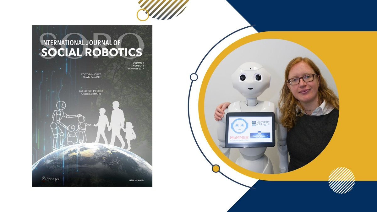 Springer Engineering (@springereng) on Twitter photo We extend a warm welcome to <a href="/MaryEllenFoster/">@maryellenfoster.bsky.social</a> <a href="/GlasgowCS/">UofG Computing Science</a> as the Editor-in-Chief of the International Journal of #SocialRobotics. We wish her all the best in advancing the journal alongside her fellow Editors-in-Chief, <a href="/A_Wykowska/">Agnieszka Wykowska</a> and Oussama Khatib.
🔗bit.ly/4f28XTk We extend a warm welcome to <a href="/MaryEllenFoster/">@maryellenfoster.bsky.social</a> <a href="/GlasgowCS/">UofG Computing Science</a> as the Editor-in-Chief of the International Journal of #SocialRobotics. We wish her all the best in advancing the journal alongside her fellow Editors-in-Chief, <a href="/A_Wykowska/">Agnieszka Wykowska</a> and Oussama Khatib.
🔗bit.ly/4f28XTk