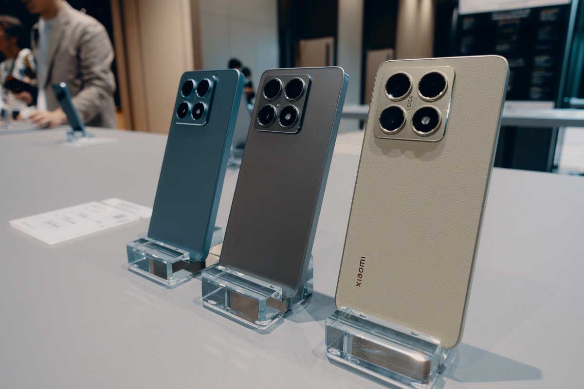 RecPlus_JP's tweet photo. 先日、Xiaomi新製品発表会に参加して来ました。

魅力的な製品がたくさんあって、また購入してしまいそうな...

Xiaomi 14T Pro めちゃくちゃ欲しい。

#xiaomi #シャオミ #YourDailyHero https://t.co/Yu7OWgVTkR
