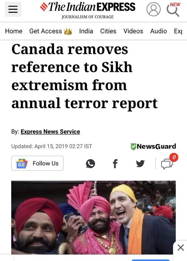 Veteran4Freedom's tweet photo. If you don’t believe that CSIS or the #RCMP is under the thumb of the Trudeau Liberals you’re probably too dumb to vote.
#cdnpoli https://t.co/FIzv3FolDF