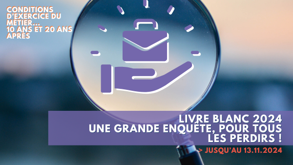 Livre blanc 2024 <a href="/snpden/">SNPDEN-UNSA</a> sur les conditions d'exercice du métier, 10 ans et 20 ans après :
➡️ qu'en est-il pour les #perdir en 2024 ?

🔍Une grande enquête pour explorer toutes les questions relatives à notre métier / Jusqu'au 13.11.2024
snpden.net