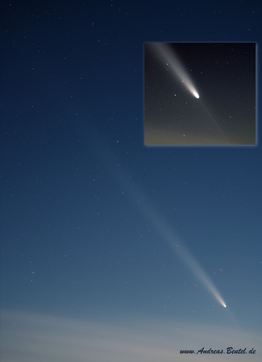 Der Komet #TsuchinshanATLAS gestern über #Dresden. 
Wenn Du meine Arbeit und Beobachtungstechnik unterstützen möchtest:
andreas-beutel.de/de/bedanken.ht…