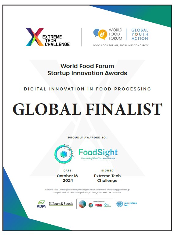 Celebrating World Food Day with an International Recognition🏆🎊
We are Recognized as Global Finalist in the World Food Forum Startup Innovation Awards for our commitment to digital innovation in food processing🫒🚚.
Together, let’s cultivate a better tomorrow! 🌱✨
<a href="/UNIDO/">UNIDO</a>
<a href="/FAO/">Food and Agriculture Organization</a>