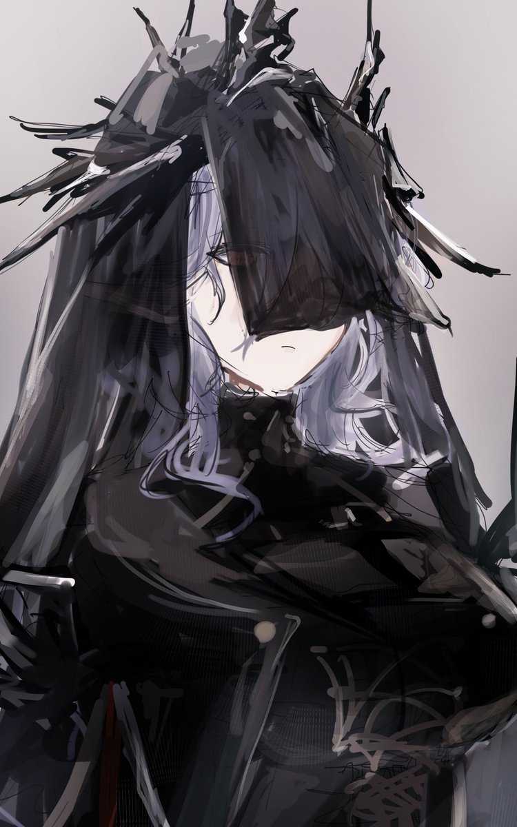 アークナイツ版深夜の真剣お絵かき60分一本勝負 ラケラマリン