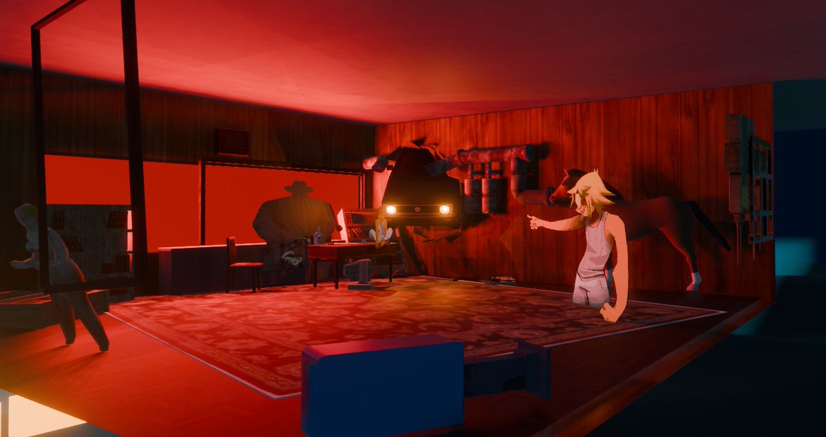 Hard to believe we learnt Blender on the job, on the spot, just for the finale of Escape from Pork Belly.