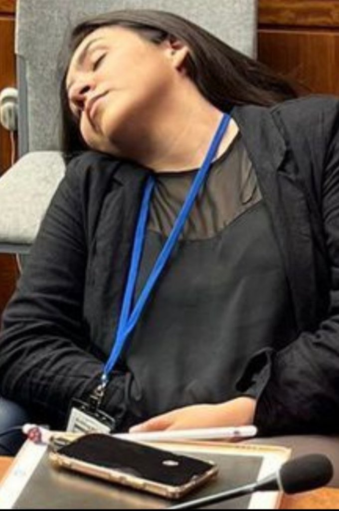 El/la delegad@ que se fue de fiesta la noche antes del modelo