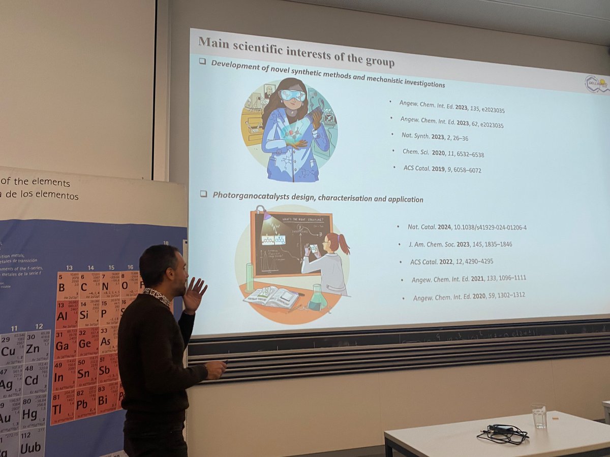 Waser Group (@lcsolab) on Twitter photo Organic seminars are back at <a href="/EPFL_CHEM_Tweet/">EPFL Chemistry</a> with Prof Luca Dell’Amico <a href="/DellAmico_group/">Dell'Amico Group</a> from University of Padova Organic seminars are back at <a href="/EPFL_CHEM_Tweet/">EPFL Chemistry</a> with Prof Luca Dell’Amico <a href="/DellAmico_group/">Dell'Amico Group</a> from University of Padova