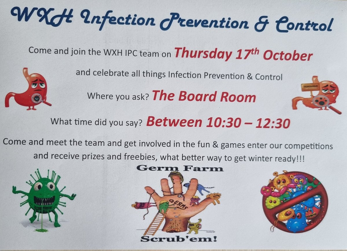 Nina Ives (@ives_nina) on Twitter photo <a href="/NHSBartsHealth/">Barts Health</a> <a href="/TeamAcacia4/">Team Acacia WXH π</a> <a href="/BlackthornTeam/">Blackthorn WXH π</a> <a href="/WxhCurieWard/">CurieWardWXH</a> <a href="/Elizabeth_WXH/">Elizabeth Ward</a> <a href="/FAU_WXH/">FAU/OPAU</a> <a href="/AAUWhippsCross/">Acute Assessment Unit WXH</a> calling all @whippscrosshospital come and join the IPC on Thurs 17/10 from 10.30 to 12.30 for ipc week, fun games and prizes <a href="/NHSBartsHealth/">Barts Health</a> <a href="/TeamAcacia4/">Team Acacia WXH π</a> <a href="/BlackthornTeam/">Blackthorn WXH π</a> <a href="/WxhCurieWard/">CurieWardWXH</a> <a href="/Elizabeth_WXH/">Elizabeth Ward</a> <a href="/FAU_WXH/">FAU/OPAU</a> <a href="/AAUWhippsCross/">Acute Assessment Unit WXH</a> calling all @whippscrosshospital come and join the IPC on Thurs 17/10 from 10.30 to 12.30 for ipc week, fun games and prizes