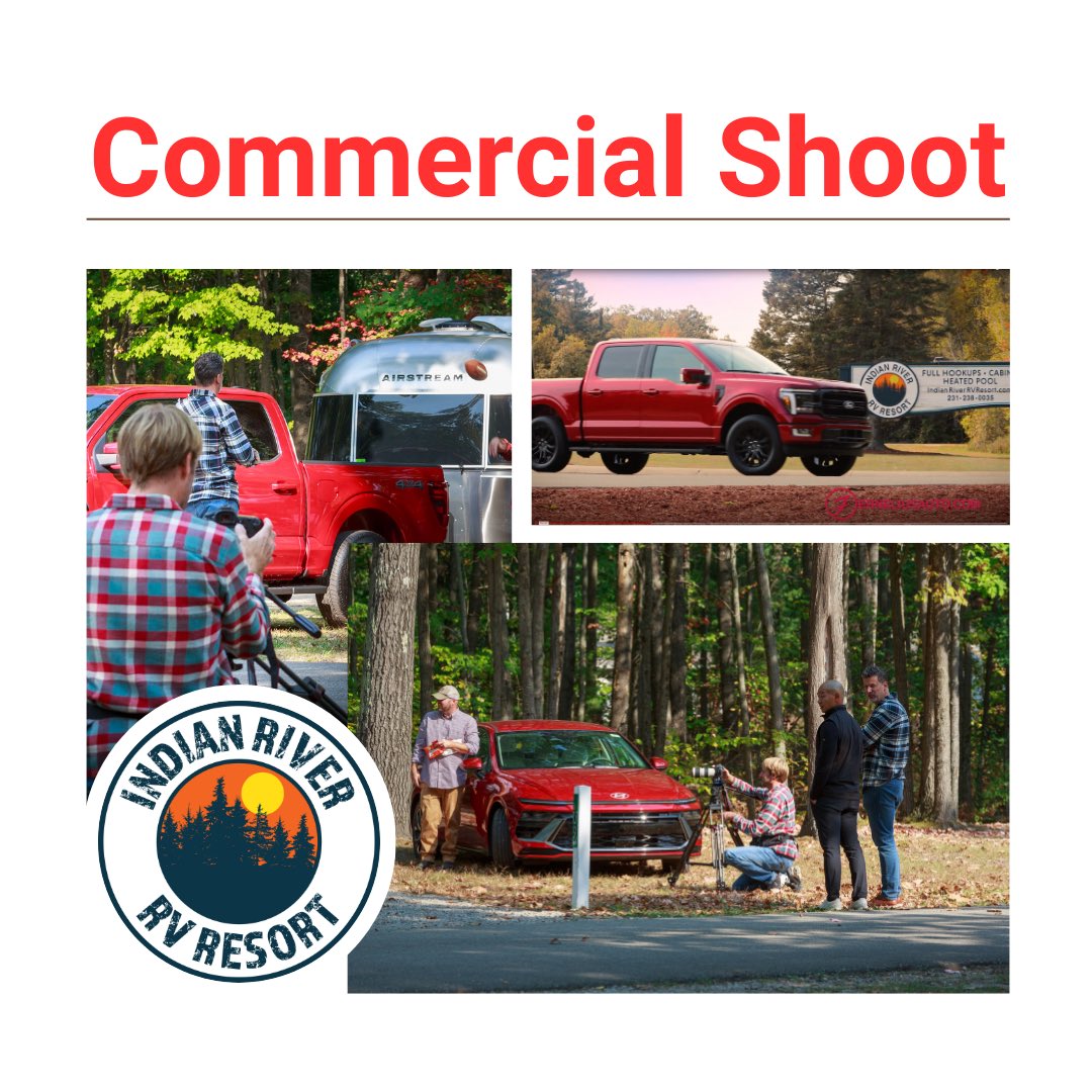 IndianRiverRVMI's tweet image. Indian River RV Resort was recently a location for a Fernelius Auto Group commercial (shot by the talented Richard Hartwell Digital Media company from Traverse City, Michigan). #indianriverrvresort #ferneliusautogroup