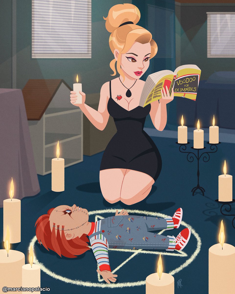 mars_palacio's tweet photo. "My mother always said love was supposed to set you free..." 💍🍾

Bride Of Chucky was released 26 years ago today!
Happy anniversary to this timeless cult classic and 90's queer horror masterpiece. Tiffany Valentine, the icon that you are!

#SaveChucky https://t.co/6RGM56nEYw