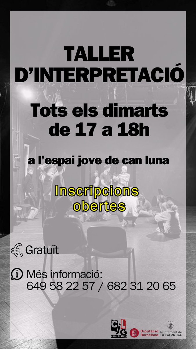 afa_vil's tweet photo. Programació tardor ESPAI JOVE,  seguiu-los a instagram! #espaijovelg https://t.co/0nlGFe6lzp