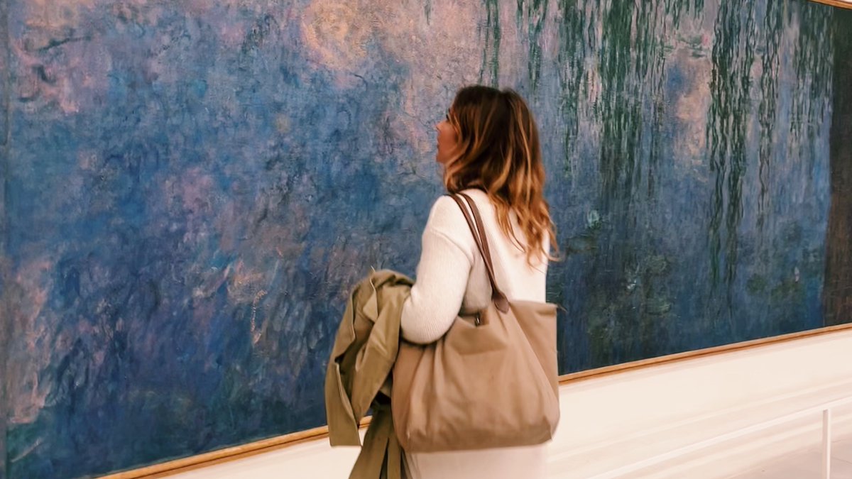 CarlaMourinho's tweet photo. La ilusión total de conocer por fin el Museo de l’Orangerie. https://t.co/UltVg5KfvO