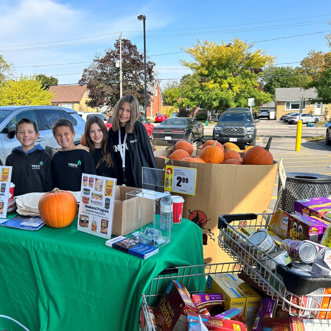 The season of GIVING. Thank you <a href="/YourNCU/">YNCU</a> for getting the community involved and putting food on the table this past Thanksgiving weekend. Special thanks to the children who eagerly advocated and helped children in the community who have little to no food. 🫶
