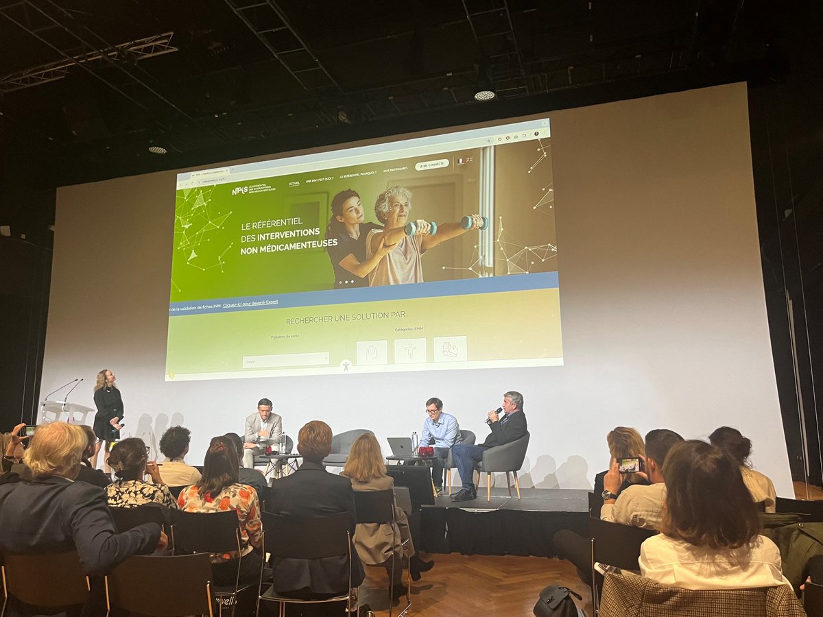 [🔴#LIVE] NPIS Summit 2024 à Paris !
La #NPIS en partenariat avec <a href="/PROBTP_Groupe/">PRO BTP Groupe</a> et L'Observatoire Santé PRO BTP présentent le référentiel des Interventions Non Médicamenteuses (#INM) pour des soins plus durables et accessibles à tous. Une avancée majeure pour la santé publique !