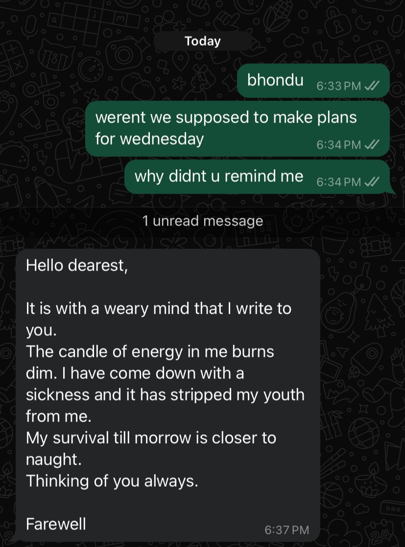 why does my friend text me like an old victorian ghost hes so dramatic 😭😭😭