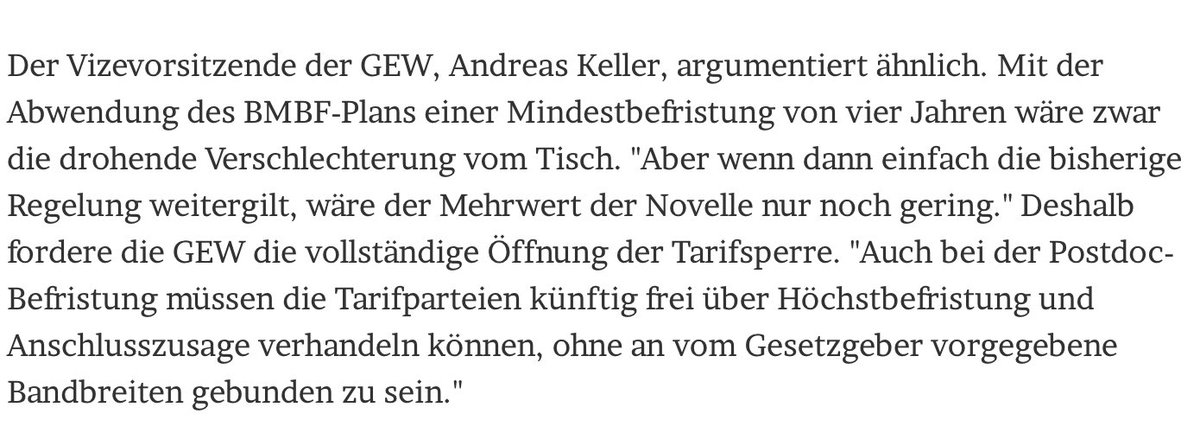 AKellerGEW's tweet photo. Da muss was gehen, @CaroWagner_in @spdbt @laura_kraft_ @GrueneBundestag @StSeiter @fdpbt - #WissZeitVG reformieren, aber richtig! #IchBinHanna #Dauerstellen https://t.co/qIqOHg54H4
