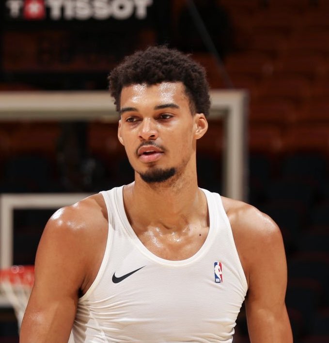 TheDunkCentral's tweet photo. Victor Wembanyama says he used to like some NBA stars until he realized they don’t put in the right work

“In a good way, some of them are really impressive and inspiring in the way they approach the game every night. But others that I used to like, now it’s like I’m just not sure they deserve it. Like they don’t seem like they put as much work in as I thought.” 

(Via https://t.co/1WxkdBnlse)