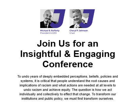 1 DAY AWAY!
Join us on October 17th for the JUST LEAD: ADVANCING RACIAL EQUITY CONFERENCE at the ICON. See the full agenda, list of speakers AND REGISTER here: lnkd.in/eiT_WqGT