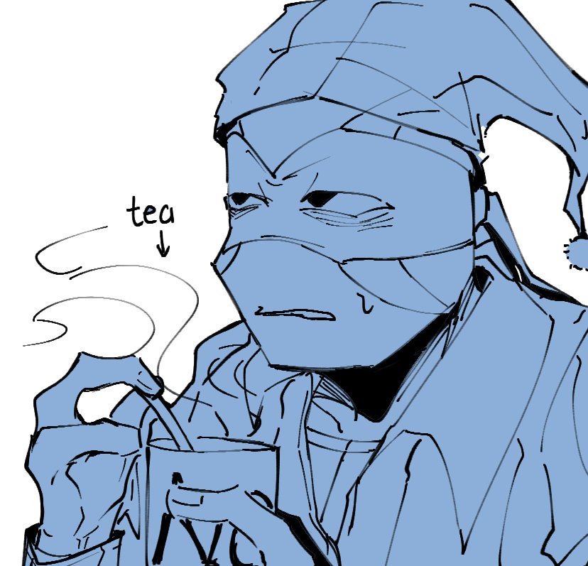 ……你也没睡啊？