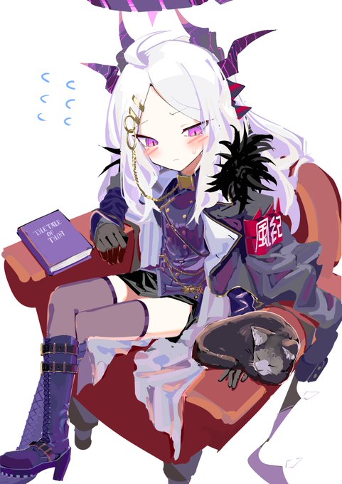 空崎ヒナ 猫ランジェリーver みなも 描き下ろしイラスト Novel Star GaBKx85aUAAIOqi.jpg:small