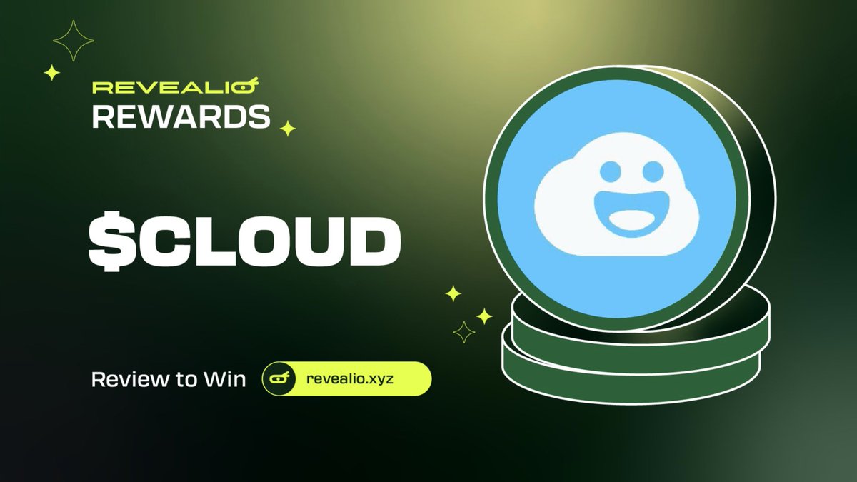 Another W in the raffles from <a href="/revealio_xyz/">Revealio</a>! This time, I got some $CLOUD. Thank you <a href="/sanctumso/">sanctum ☁️</a>, feeling grateful!