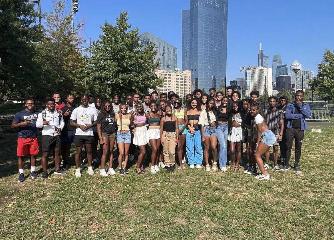 Penn Quakers (@pennathletics) on Twitter photo Black Student-Athletes at Penn are ๐ก๐๐ซ๐๐ก๐๐ฃ๐ ๐ฉ๐๐ ๐ฅ๐ก๐๐ฎ๐๐ฃ๐ ๐๐๐๐ก๐.
ย
โBSAP is a safe space and community for our Black athletes. We come together to socialize, unload, engage in community service, and so much more.โ โ Angeludi Asaah, Womenโs Track & Field Black Student-Athletes at Penn are ๐ก๐๐ซ๐๐ก๐๐ฃ๐ ๐ฉ๐๐ ๐ฅ๐ก๐๐ฎ๐๐ฃ๐ ๐๐๐๐ก๐.
ย
โBSAP is a safe space and community for our Black athletes. We come together to socialize, unload, engage in community service, and so much more.โ โ Angeludi Asaah, Womenโs Track & Field