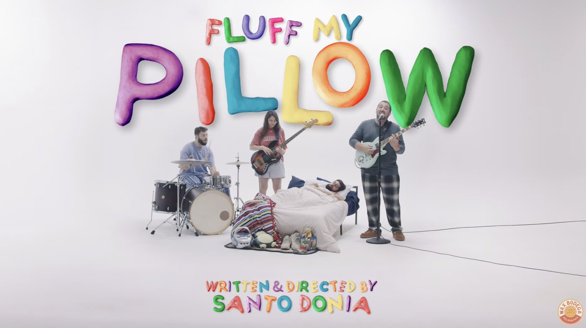 brooklynvegan's tweet photo. Watch Carly Cosgrove's new video for "Fluff My Pillow" https://t.co/bJVCQ00IHl https://t.co/tqVeSw2Lm2