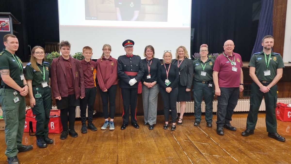 Jon Hammond DL (@jonhammondtweet) on Twitter photo Always a delight to support #RestartAHeartDay on behalf of <a href="/LordLtWY/">Ed Anderson, Lord Lieutenant of West Yorkshire</a> . Today, the team of off-duty staff and community first responders from <a href="/YorksAmbulance/">Yorkshire Ambulance</a> helped lots of Yr 9 students from <a href="/ColneValleyHigh/">ColneValleyHigh</a> to become #CPRConfident Always a delight to support #RestartAHeartDay on behalf of <a href="/LordLtWY/">Ed Anderson, Lord Lieutenant of West Yorkshire</a> . Today, the team of off-duty staff and community first responders from <a href="/YorksAmbulance/">Yorkshire Ambulance</a> helped lots of Yr 9 students from <a href="/ColneValleyHigh/">ColneValleyHigh</a> to become #CPRConfident