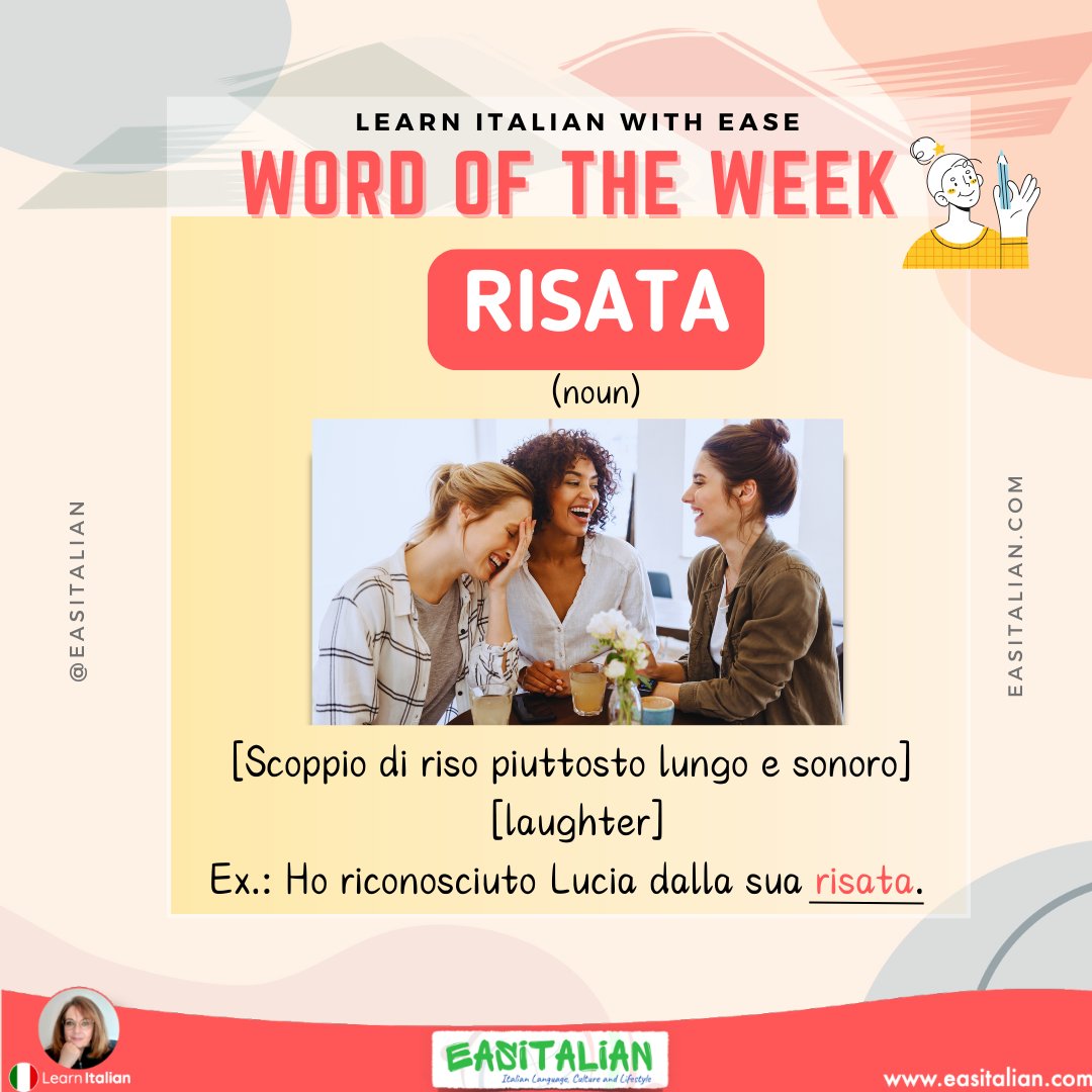 Share a moment that brought you ‘risata’ today in #Italian! #italiano #learnitalian #italianlearning