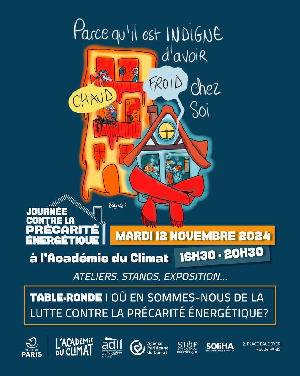 Journée contre la précarité énergétique tweet media