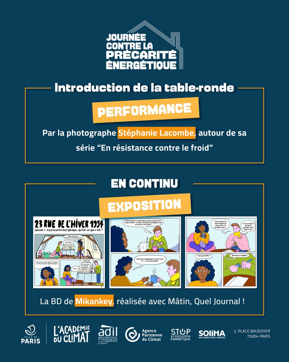 Journée contre la précarité énergétique tweet media