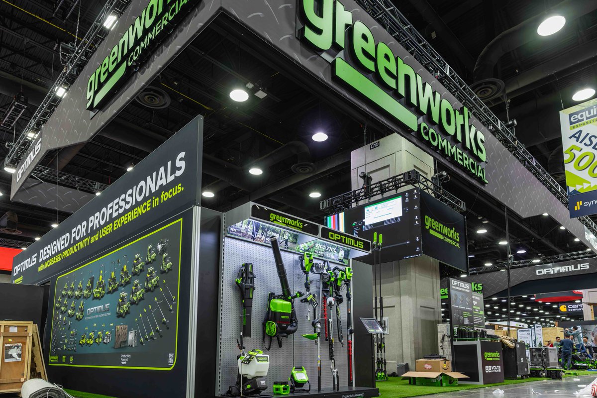 Today is the day! We're out here at booth 3182 for Equip Expo 2024!

Come check out the Greenworks Commercial innovations and the World's Best Battery OPE for Landscapers: Optimus

#equipexpo #greenworkscommercial #greenworkstools