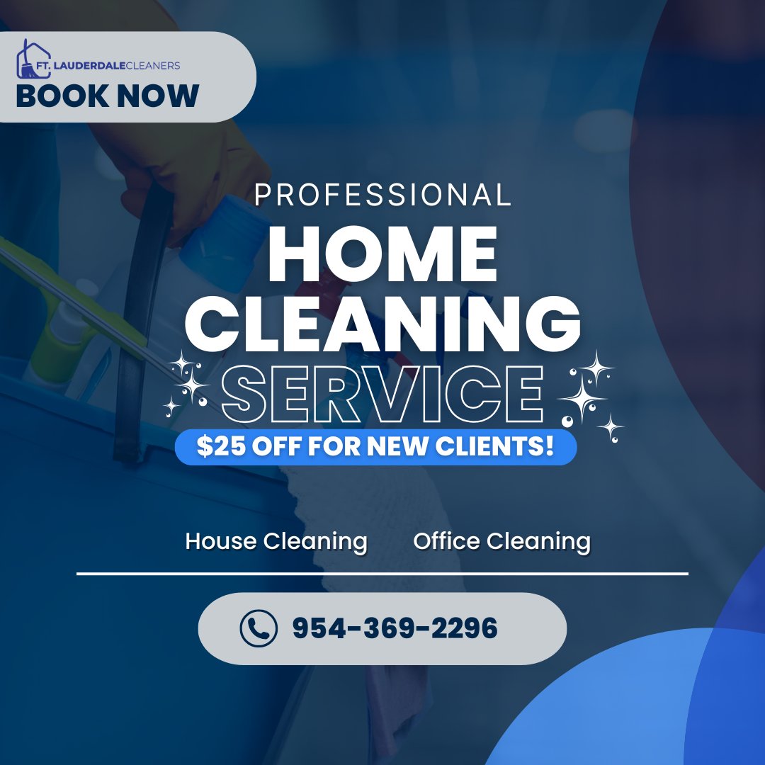 ftlaudCleaners's tweet image. Cleaning tailored to your lifestyle—because your home deserves the best! 🏡✨ #CustomizedCleaning #EfficientClean #StressFreeHome