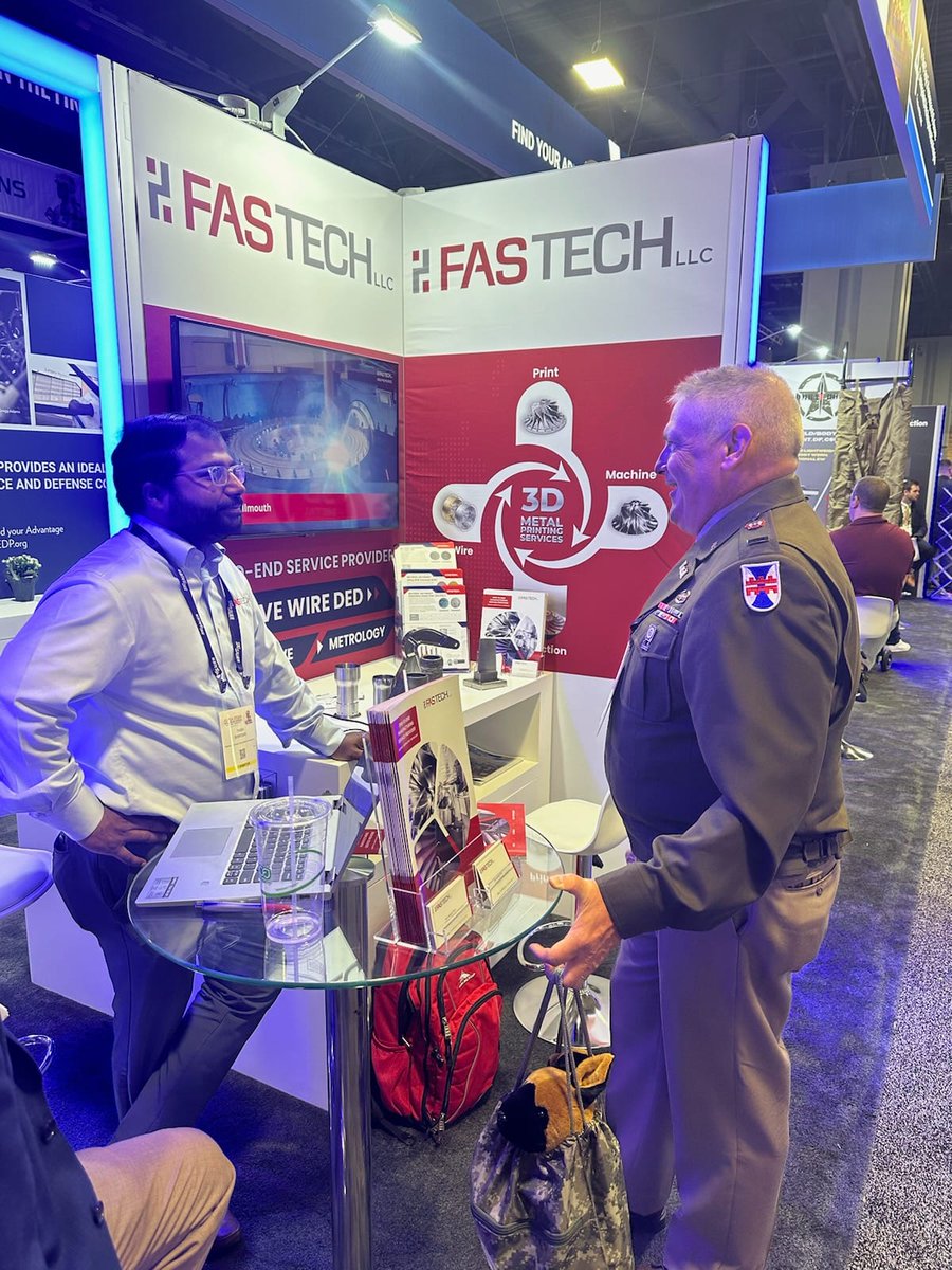 Fastechllc's tweet image. 🎖 Wrapping Up an Incredible Association of the United States Army - AUSA 2024! 🎖

Thank you to everyone who visited and engaged with us. Here&apos;s to forging stronger partnerships and advancing together! 

#Fastech #AUSA2024 #DefenseInnovation #USArmy #AdditiveManufacturing