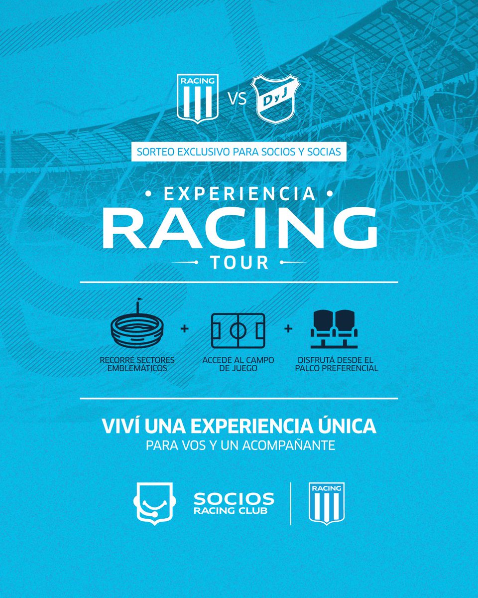 Socias/os Racing Club tweet media