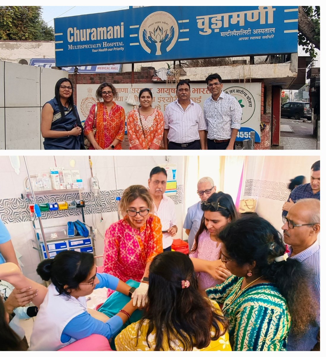 Fantastic opportunity to learn &amp; engage with health professionals in Hisar, Haryana, India this week running <a href="/onesimeducation/">ONE-Sim Education</a> workshops to improve obstetric &amp; newborn emergency management.

#IPE #SimEd #MedEd

Courtesy Dr Reema Garegrat <a href="/SudhinThayyil/">Sudhin Thayyil</a> <a href="/CPN_NeoNeuro/">CPN | Imperial College London</a> <a href="/ImperialPaeCH/">Centre for Paediatrics & Child Health</a>